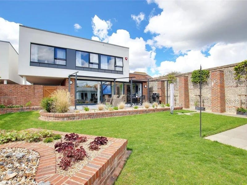 A stunning modern contemporary home close to the seafront. Price: £850,000.
