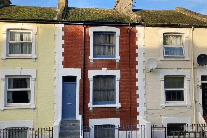 A Victorian house in need of modernisation. For sale by auction on June 10 with a guide price of £125,000.