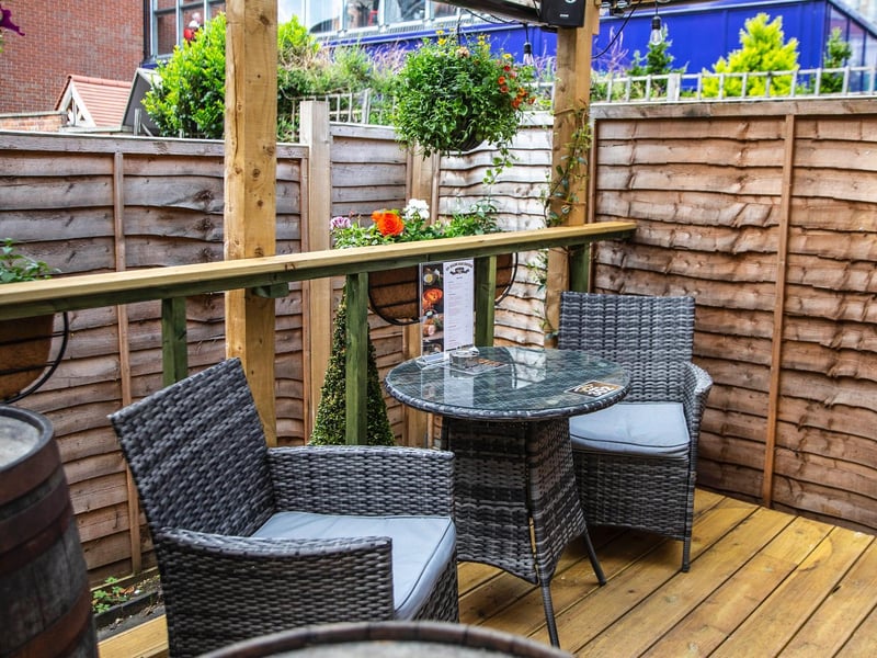 The garden has been completely re-decked. Photo: Kirsty Edmonds.