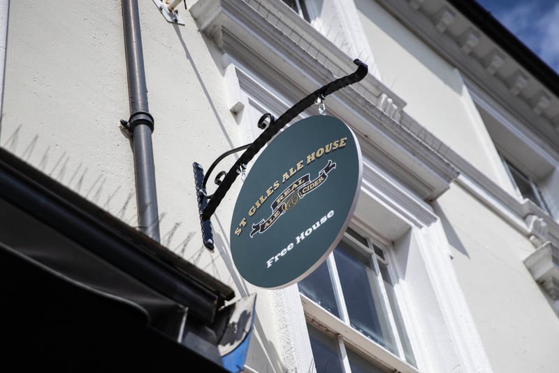 Terry says the pub now feels like a 'real pub' as it has a hanging sign. Photo: Kirsty Edmonds.