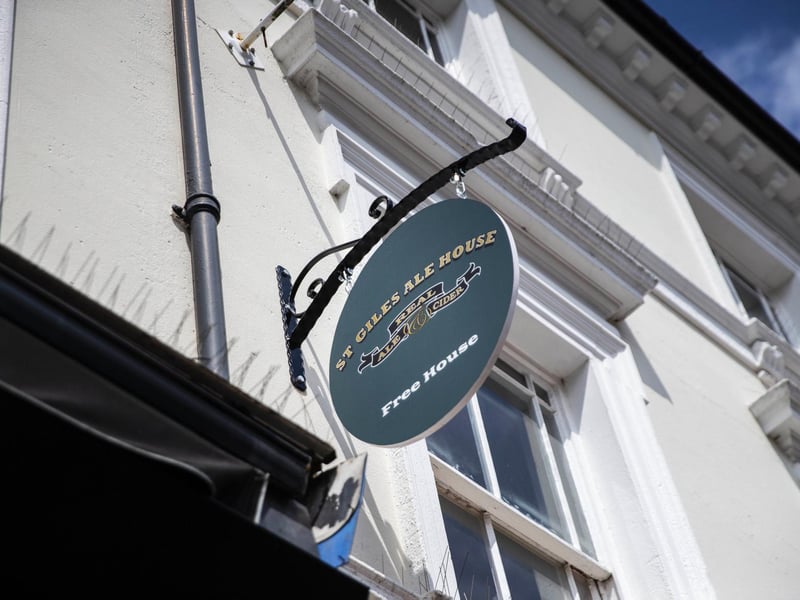 Terry says the pub now feels like a 'real pub' as it has a hanging sign. Photo: Kirsty Edmonds.