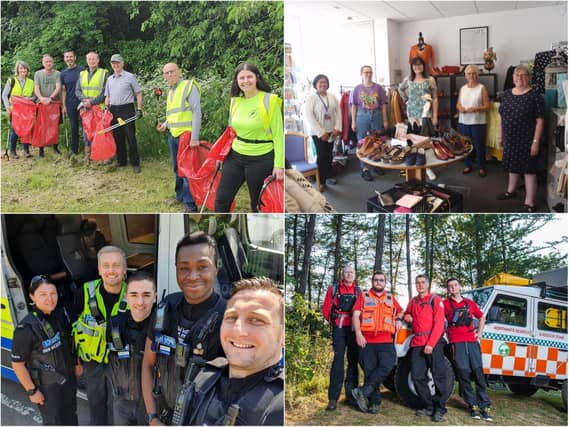 Northamptonshire charities and organisations come together to say thank you to volunteers.