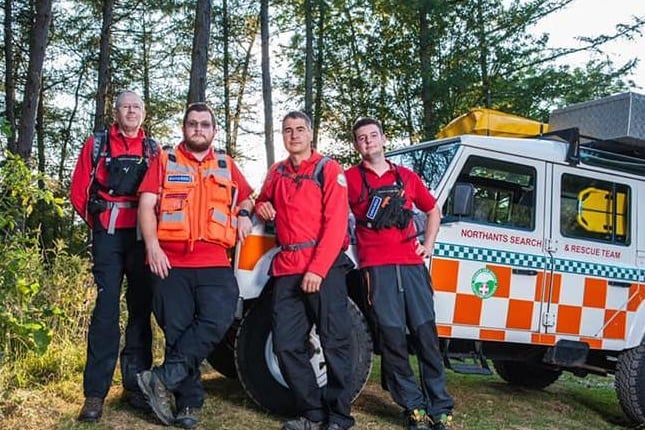 The team at the Northamptonshire Search and Rescue charity volunteer their time to assist the police to find missing persons in the county. Thank you and keep up the lifesaving work!
