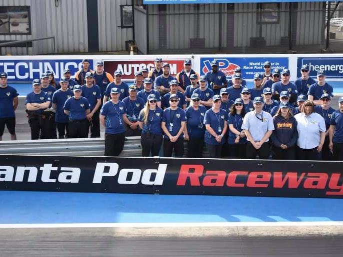The Marshals of Santa Pod give up their time for motorsport safety at every racing event. They work all day and late into t he night to keep the drag strip safe for all - a huge well done to all of you!