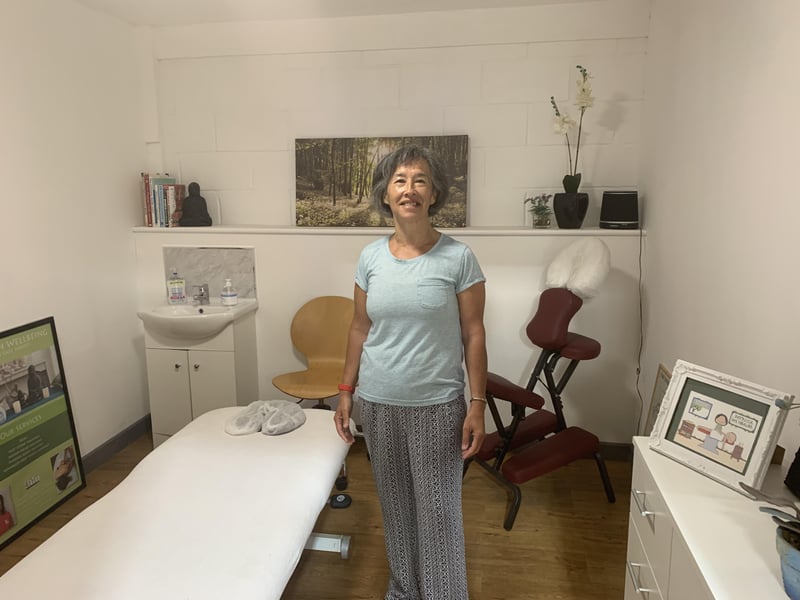 Hollistic therapist Patricia Davis