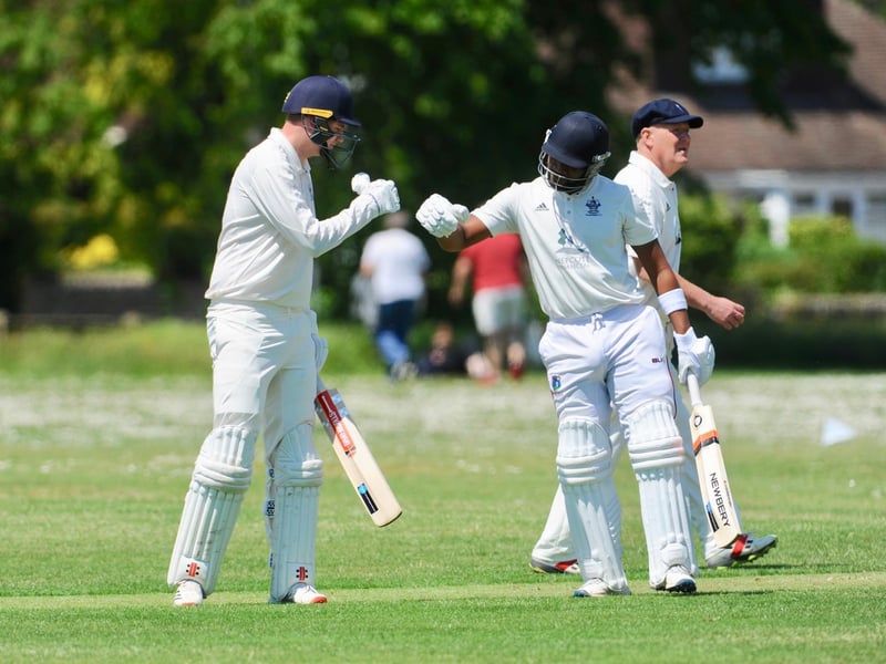 Action from Broadwater v Worthing in division three west of the Sussex Cricket League / Picture: Stephen Goodger