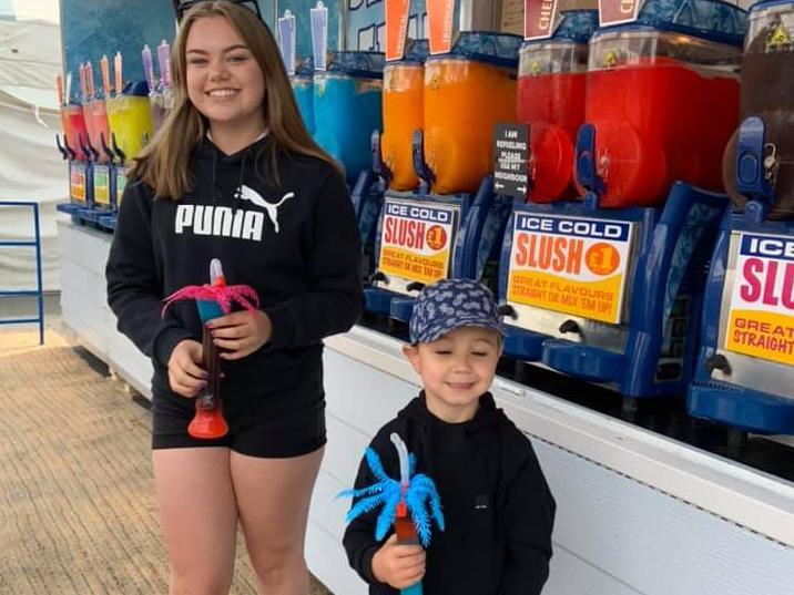 Cheers - shopping is thirsty work and even children can enjoy a Continental twist to their chosen slush.