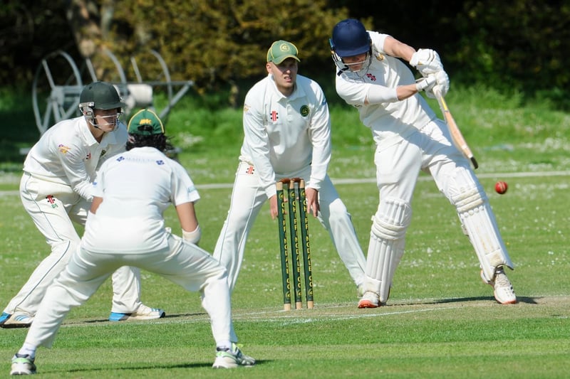 Action from Steyning's win at Chippingdale in Sussex League division three west / Picture: Stephen Goodger