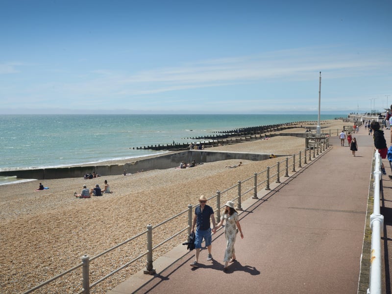 St Leonards seafront, June 6 2021. SUS-210606-142420001