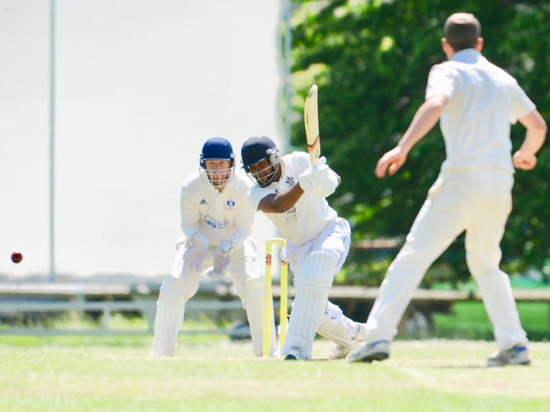 Action from Broadwater v Worthing in division three west of the Sussex Cricket League / Picture: Stephen Goodger