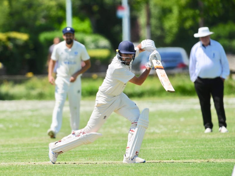 Action from Broadwater v Worthing in division three west of the Sussex Cricket League / Picture: Stephen Goodger