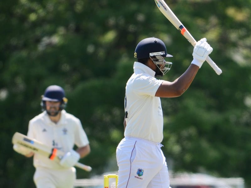 Action from Broadwater v Worthing in division three west of the Sussex Cricket League / Picture: Stephen Goodger