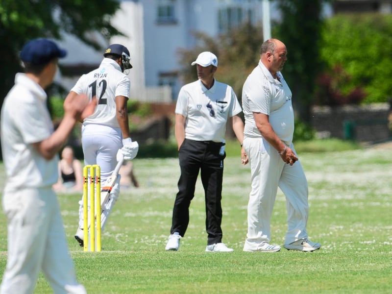 Action from Broadwater v Worthing in division three west of the Sussex Cricket League / Picture: Stephen Goodger