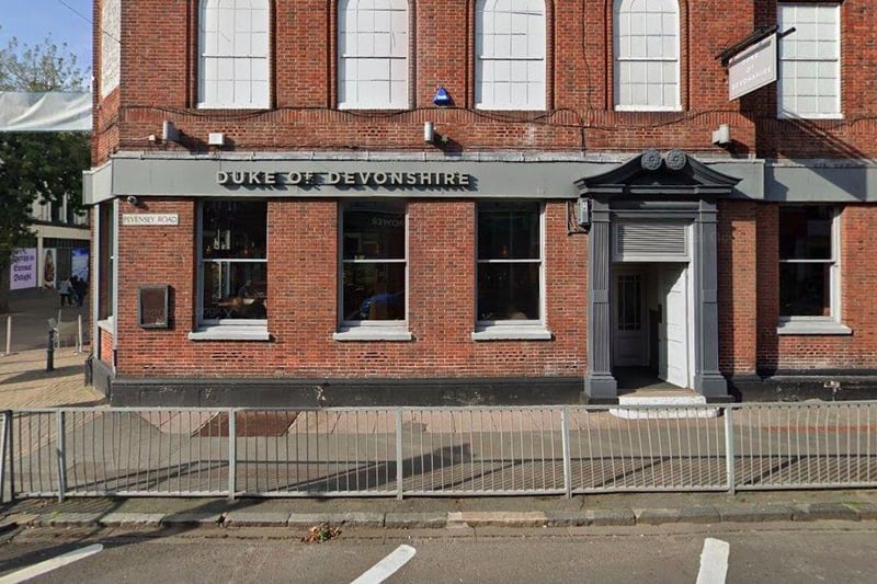 Duke of Devonshire on Terminus Road. Picture from Google Street Maps. SUS-210706-131629001