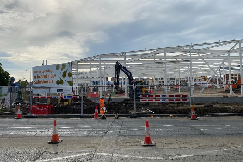 The supermarket will be among the biggest in Aylesbury when completed.
