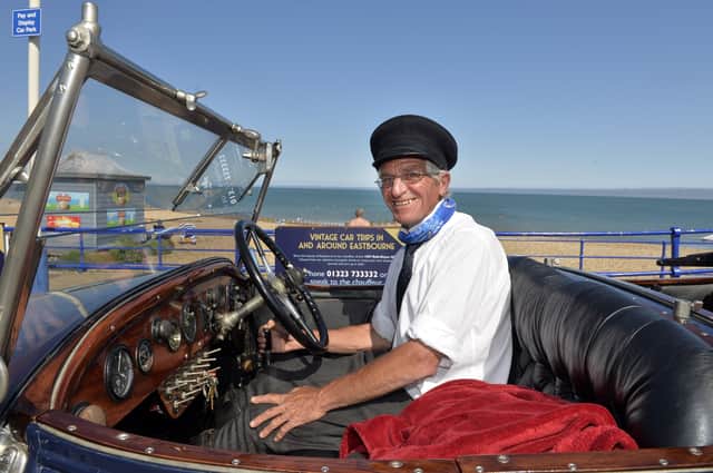 Enjoying the weather in Eastbourne (Photo by Jon Rigby) SUS-210806-092430001