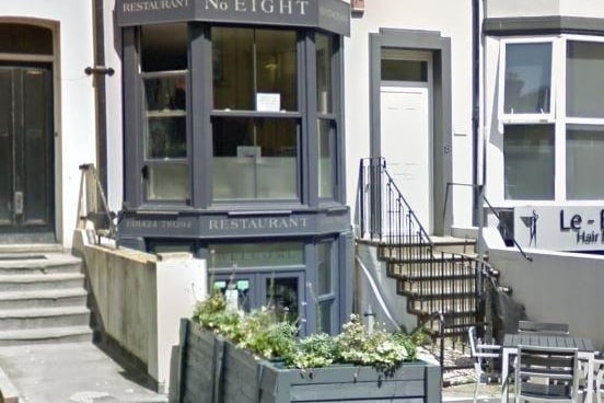No. Eight Restaurant,  8 Cambridge Road Lower Ground Floor, Hastings, TN34 1DJ. Picture: Google