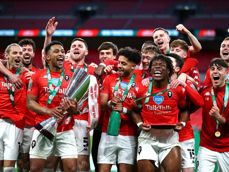 Salford City are 11/8 to gain promtoion
