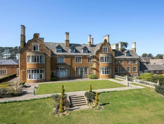 The apartment is within Manfield House, Woolston Close, Spinney Hill, Northampton. Marketed by Jackson-Stops on rightmove
