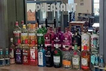 It's World Gin Day at the Golden Pheasant, Etton.