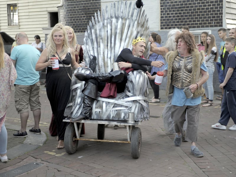 Hastings Old Town Carnival Week 2014: Pram Race.
This event took place on Wednesday, July 30. Photo by Frank Copper SUS-211105-105726001