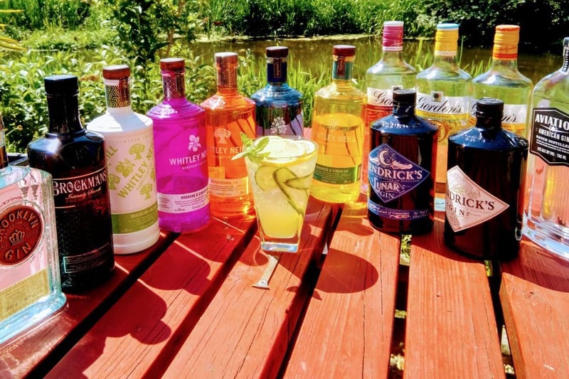 It's World Gin Day - at Iron Horse Ranch House in Market Deeping.