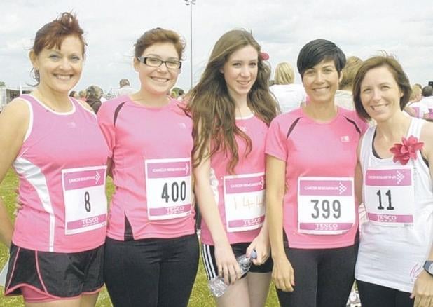 Yvonne Fox, Chelsea Hendrickson, Stephanie Smithson, Ana Hendrickson and Vanessa Smithson.
