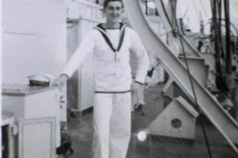 Leonard Hudson pictured in his uniform. SUS-210906-115549001