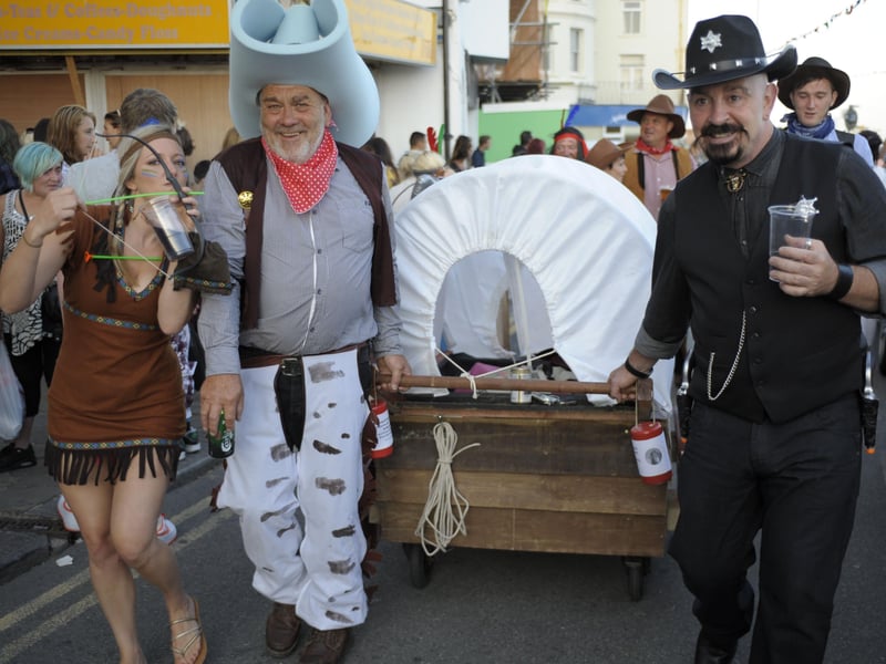Hastings Old Town Carnival Week 2014: Pram Race.
This event took place on Wednesday, July 30. Photo by Frank Copper SUS-211105-105441001