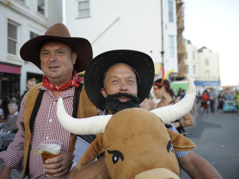 Hastings Old Town Carnival Week 2014: Pram Race.
This event took place on Wednesday, July 30. Photo by Frank Copper SUS-211105-105452001