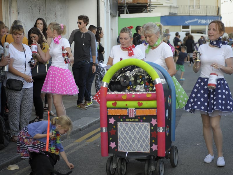 Hastings Old Town Carnival Week 2014: Pram Race.
This event took place on Wednesday, July 30. Photo by Frank Copper SUS-211105-105525001