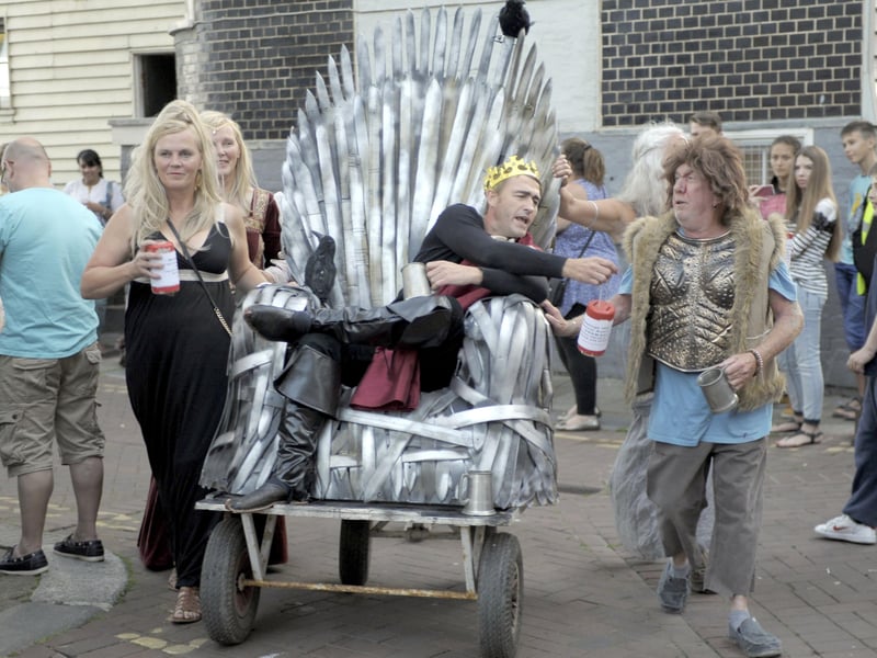 Hastings Old Town Carnival Week 2014: Pram Race.
This event took place on Wednesday, July 30. Photo by Frank Copper SUS-211105-105726001