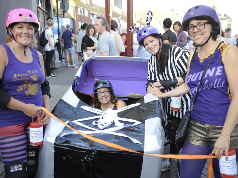 Hastings Old Town Carnival Week 2014: Pram Race.
This event took place on Wednesday, July 30. Photo by Frank Copper SUS-211105-105156001