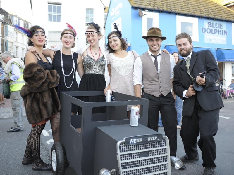 Hastings Old Town Carnival Week 2014: Pram Race.
This event took place on Wednesday, July 30. Photo by Frank Copper SUS-211105-105313001