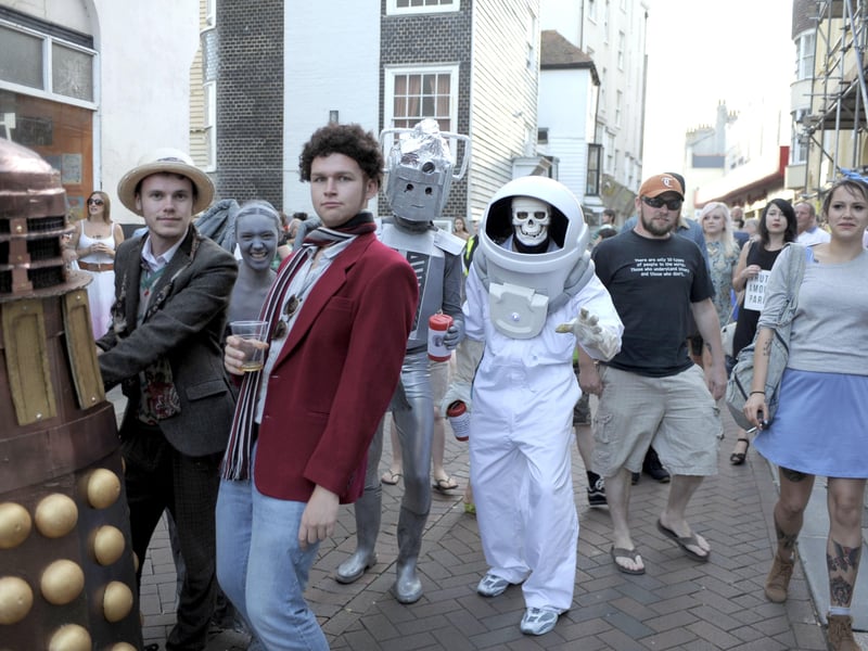 Hastings Old Town Carnival Week 2014: Pram Race.
This event took place on Wednesday, July 30. Photo by Frank Copper SUS-211105-105821001