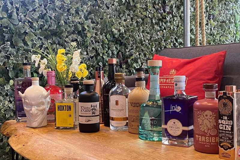 It is World Gin Day at Blind Tiger in Cowgate.