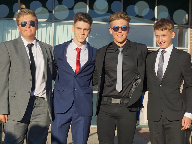 Walking down the red carpet