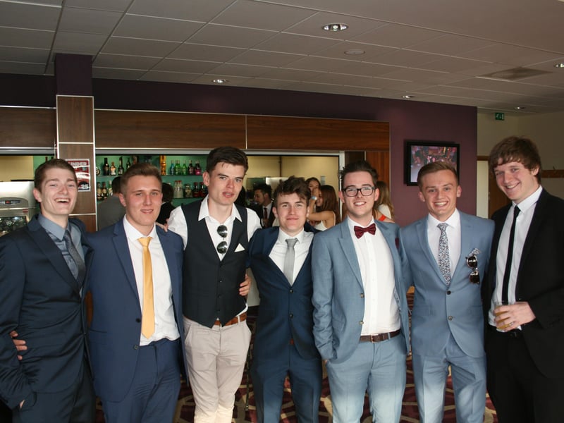 The boys enjoying themselves