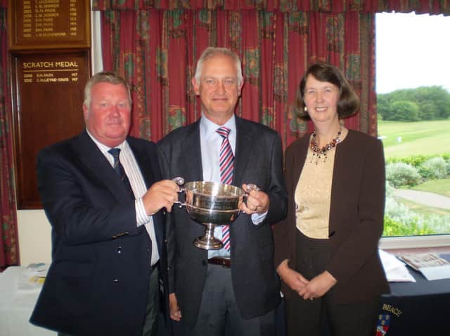 In-form golfers drive off with top awards at Cooden