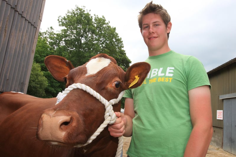 Daniel Goodman from Brinsbury College in Pulborough. Pictured at the South of England Show in 2008.