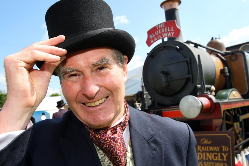 Tony Sullivan, a Bluebell Railway volunteer with the 1875 locomotive called Stepney. Picture by Steve Cobb in 2009.