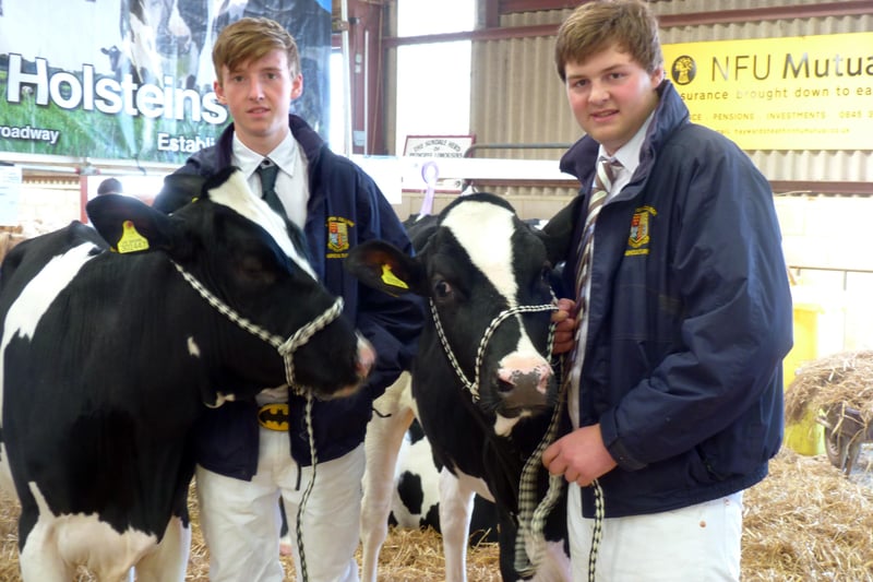 Plumpton College students at the 2013 South of England show. Picture: Susan King