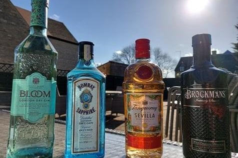 It's World Gin Day at The Paper Mills, Wansford.