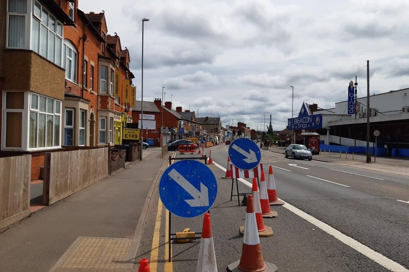 Roadworks opposite Beacon Bingo are set to finish on Monday (June 14)
