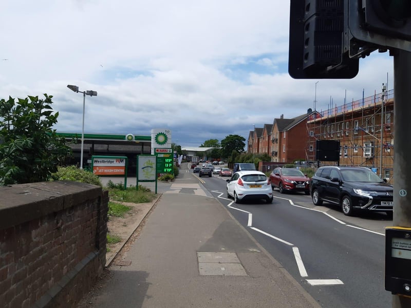 The Westbridge area is also very congested