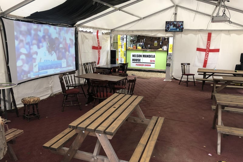 Euro 2020 - at the Nag's Head, Eastrea - indoors or outside in the marquee.