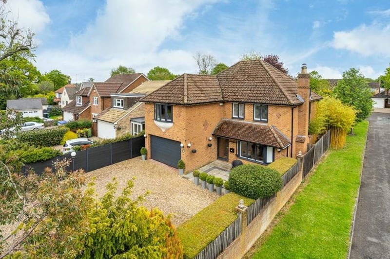 This five-bedroom detached family home is on the market