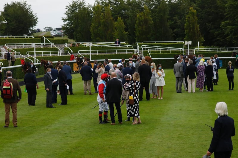 The parade ring / Pictures: Clive Bennett