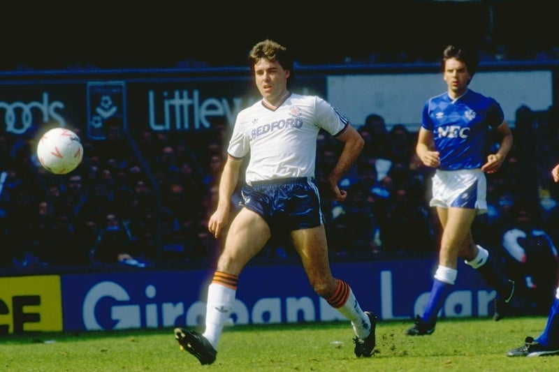 One of Town's classiest defenders, he made his international debut in May 1980, winning 58 caps during his time at Kenilworth Road, playing in both the 1982 and 1986 World Cup finals.