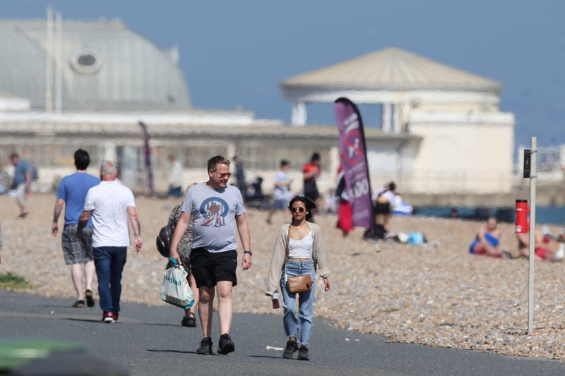 Worthing in the sunshine this weekend